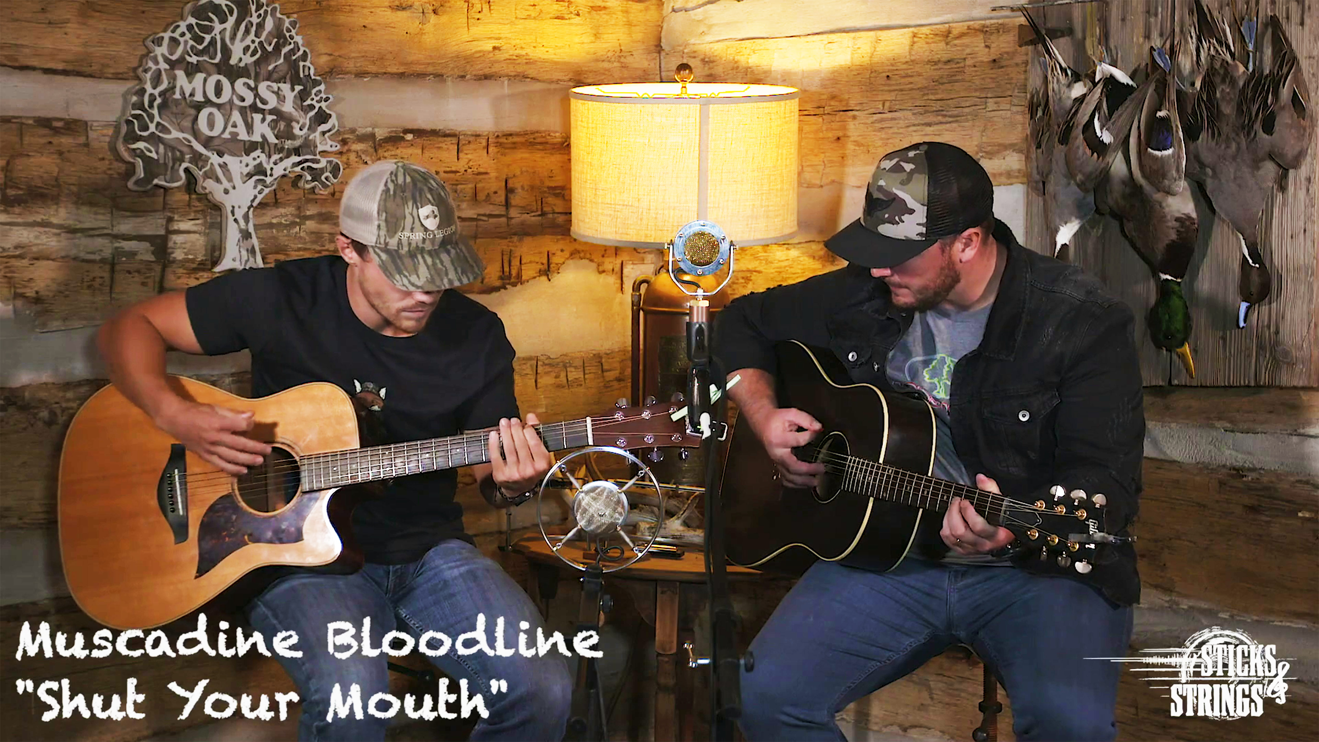Shut Your Mouth • Muscadine Bloodline • Mossy Oak Presents: Sticks & Strings