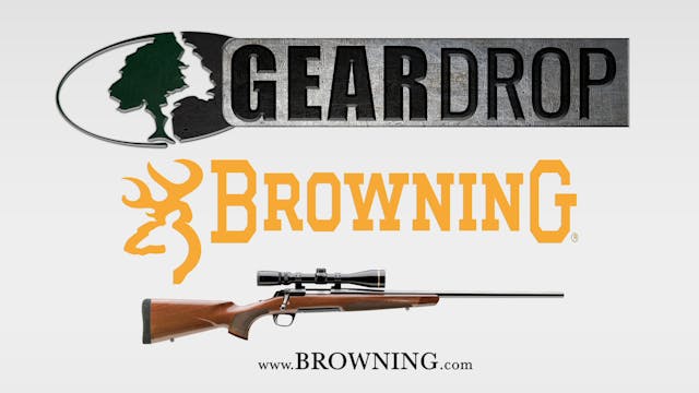 Browning X-Bolt Hunting Rifle