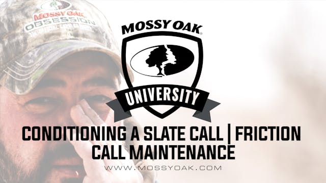 How to Condition a Slate Turkey Call ...