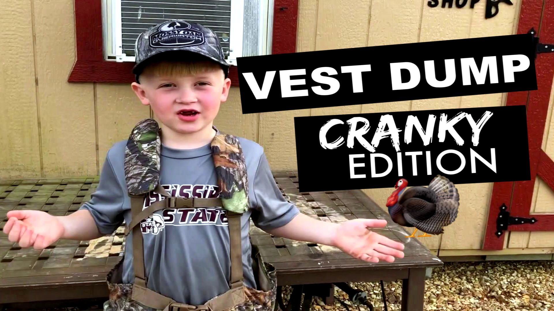 CUZ411 Cranky's Turkey Vest Dump