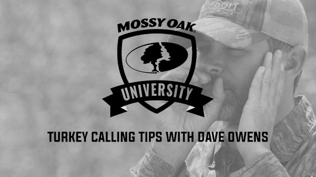 Full Length Turkey Calling Sequence with Dave Owens! • Mossy Oak University