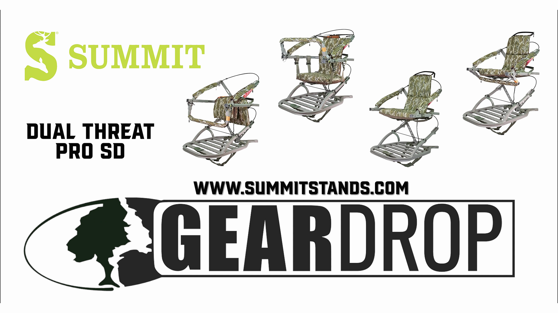 Summit Dual Threat Pro SD Climber: Versatile Treestand for Bow & Rifle Hunters