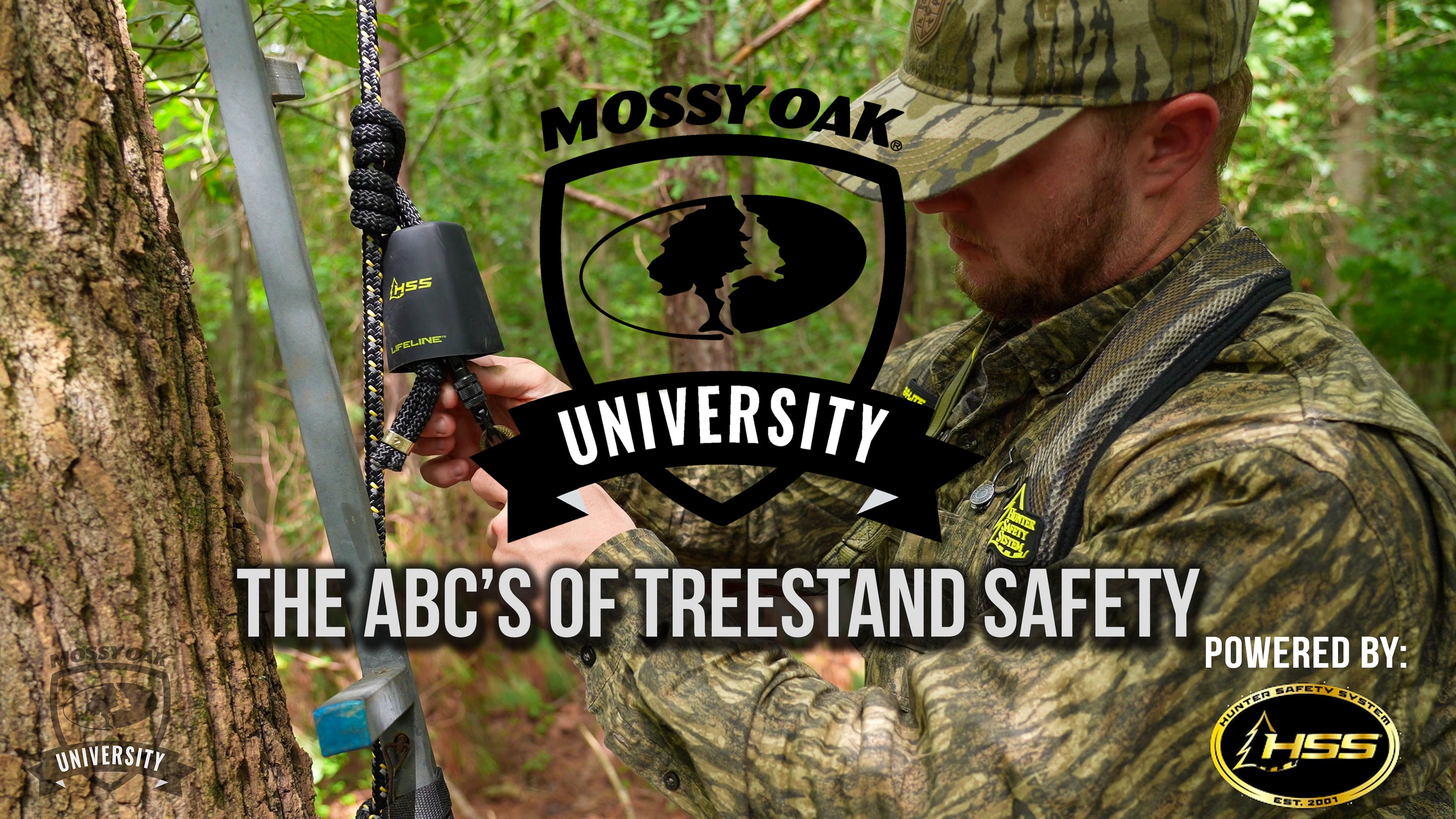 Mossy Oak's Guide to Staying Secure: The ABC's of Treestand Safety