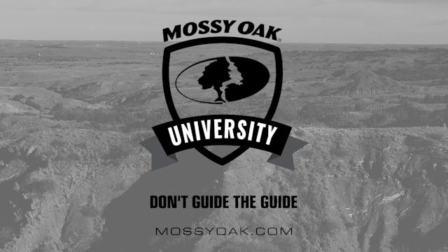 Oklahoma Hunting Tips 05 - Dont Guide...
