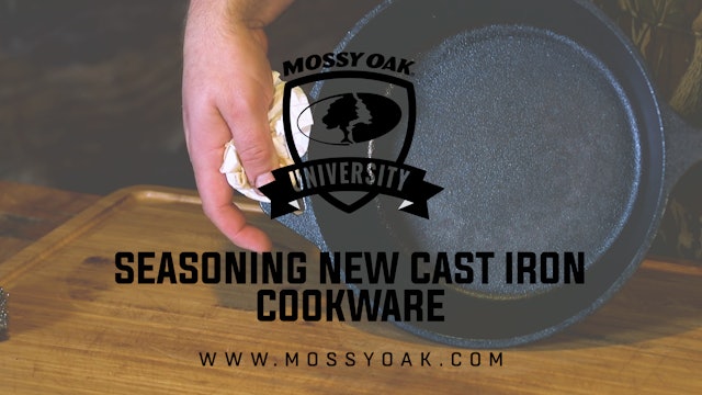 Seasoning New Cast Iron Cookware