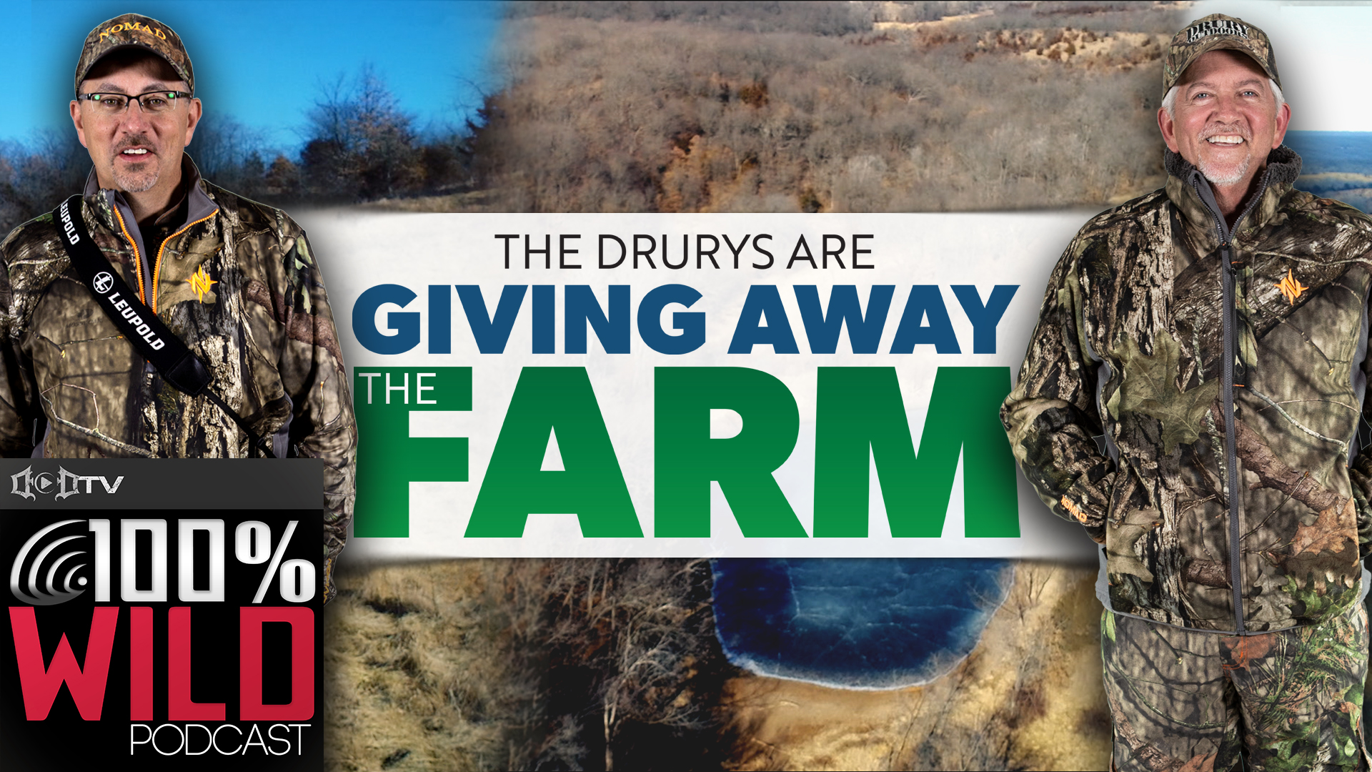 Mark Drury Talks About the Farm That You Could Win • 100% Wild Podcast