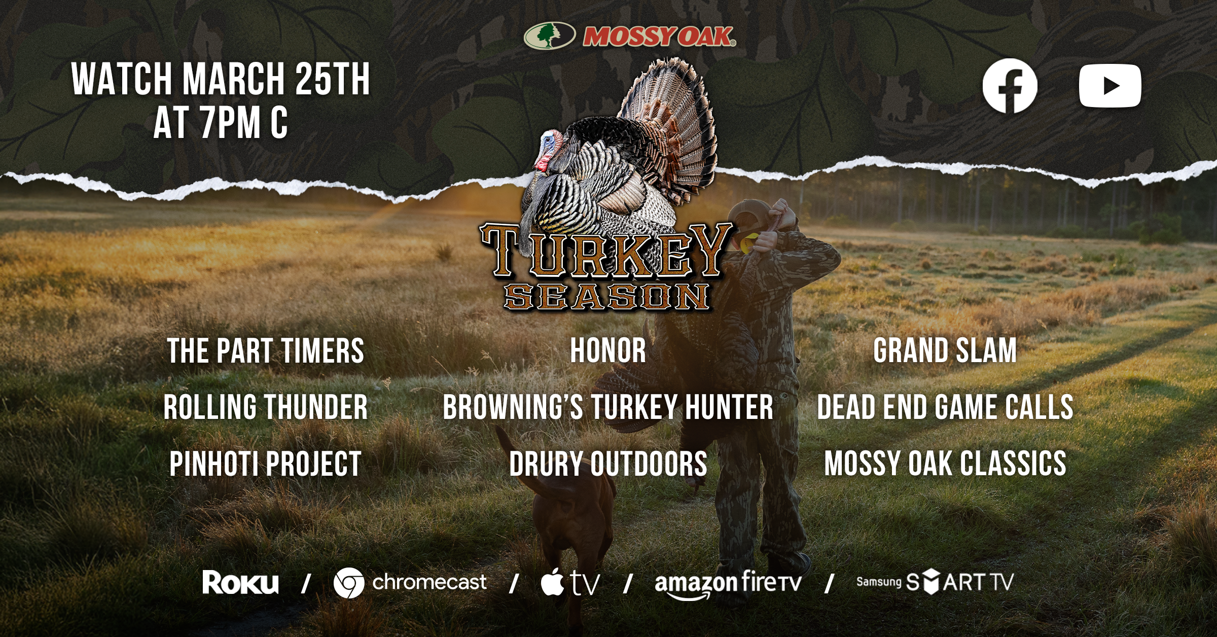 Mossy Oak Moments • Turkey Season 3.25.2026 Replay