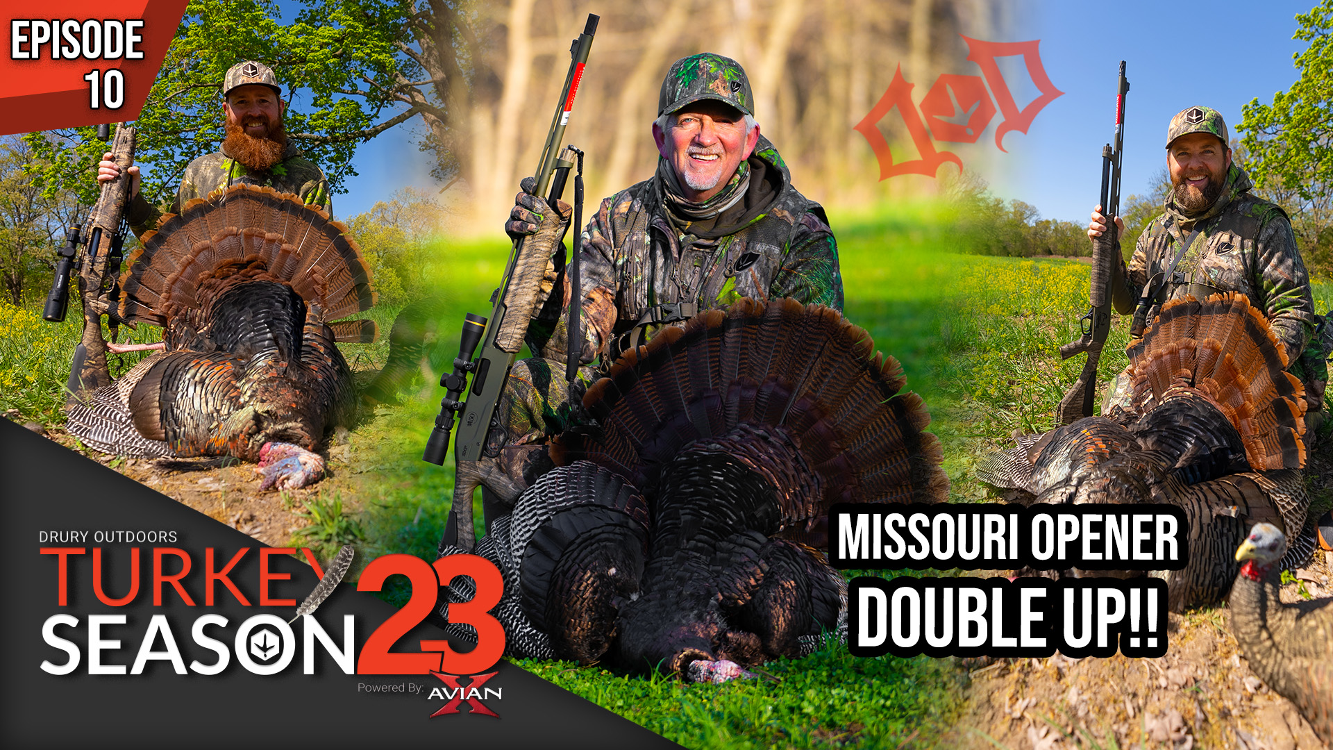Missouri Opening Day Double, 4 Eastern Longbeards Go Down | Turkey Season 23