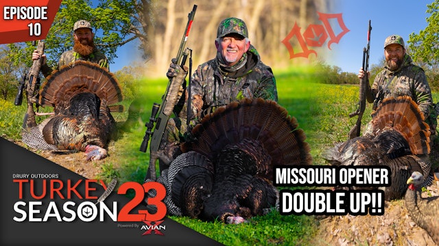 Missouri Opening Day Double, 4 Eastern Longbeards Go Down | Turkey Season 23