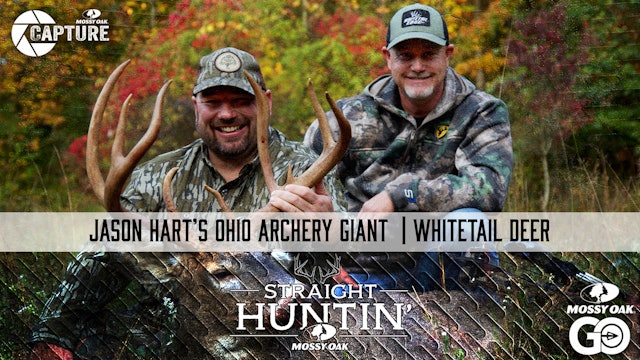 Jason Hart’s Ohio Archery GIANT • Whitetail Deer • Straight Huntin'
