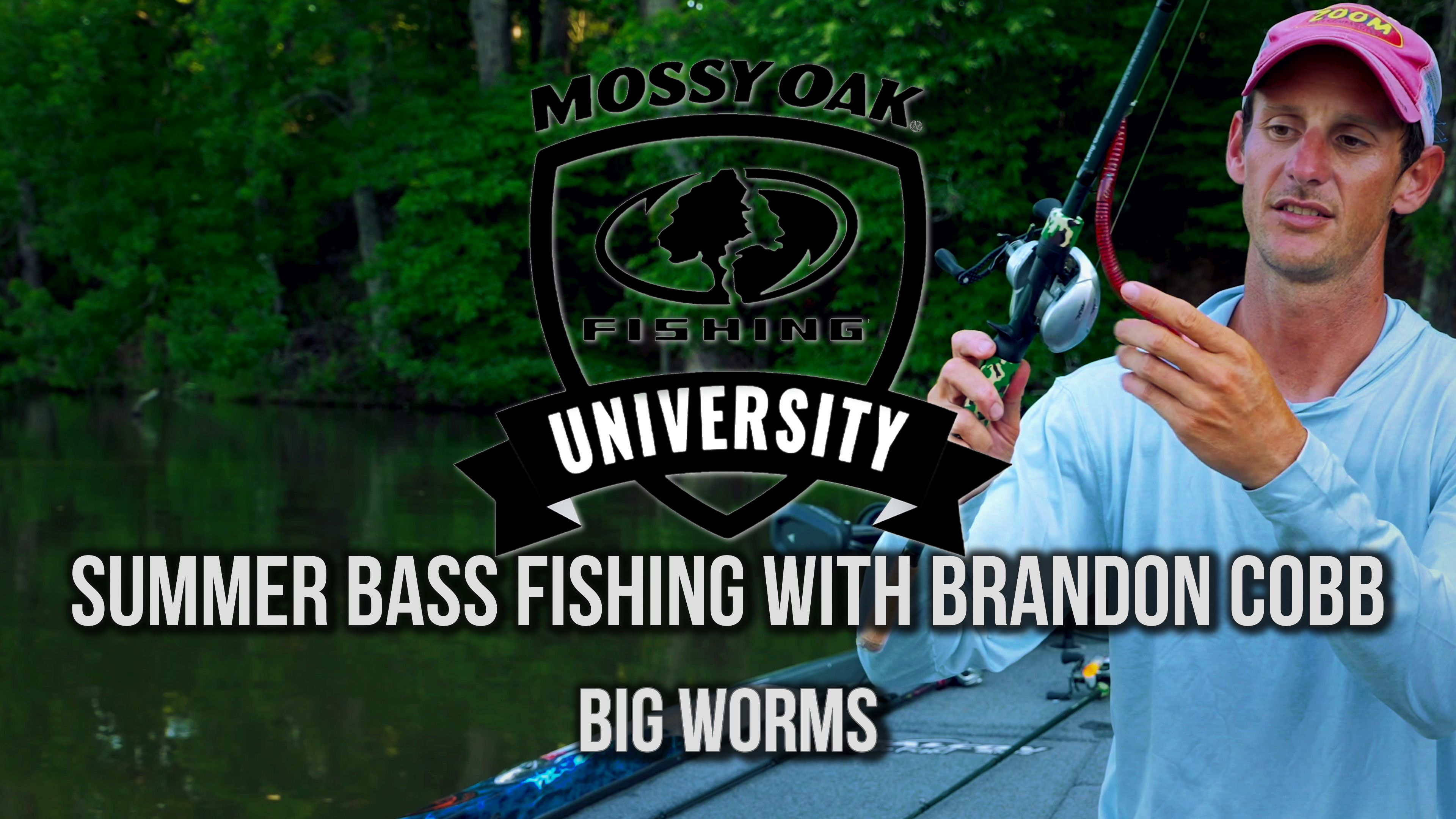 Summer Bass Fishing with Brandon Cobb • Big Worms