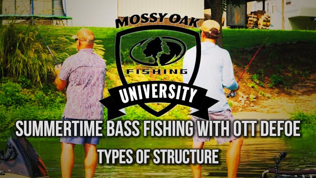 Summertime Bass Fishing with Ott DeFo...