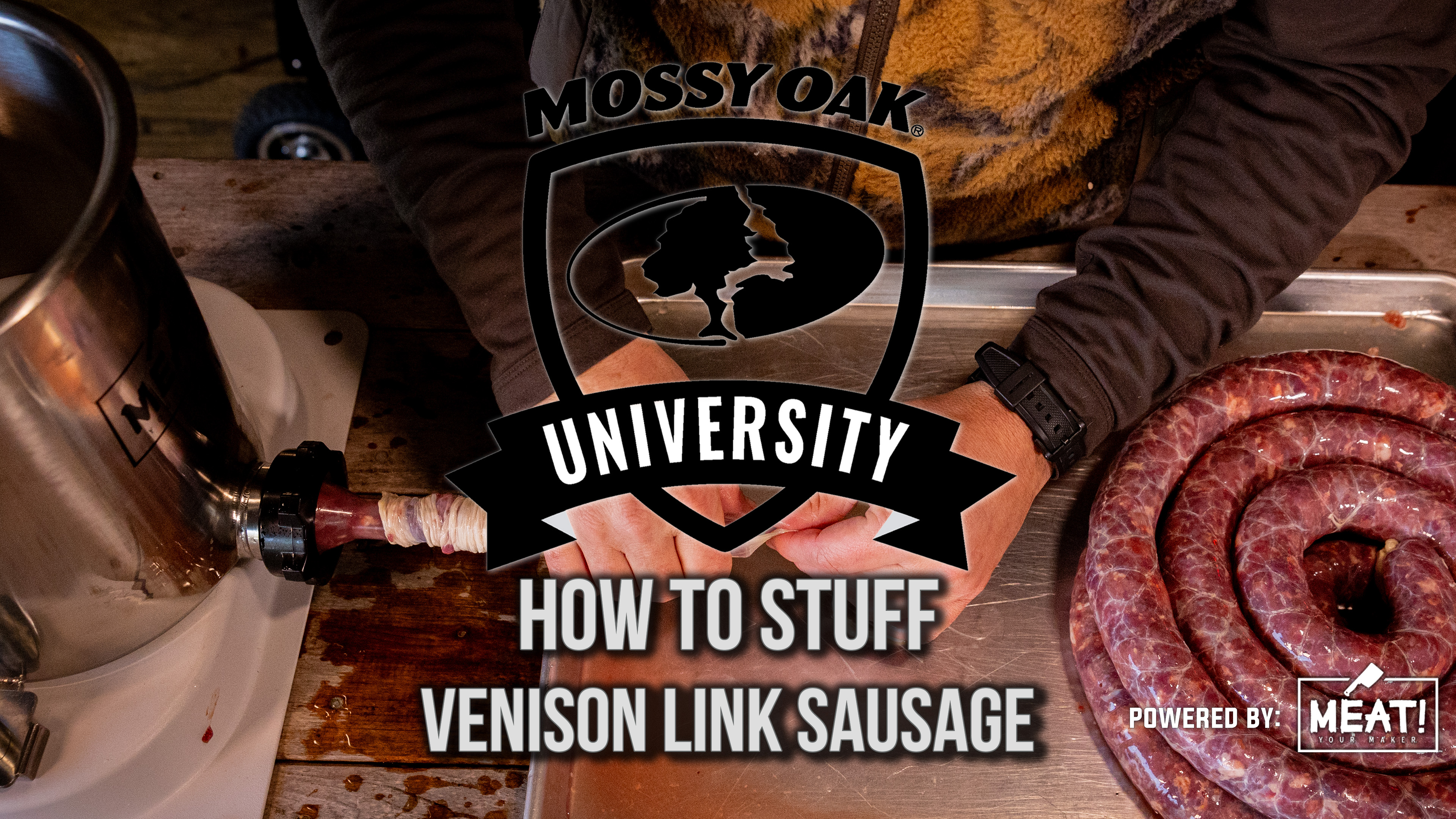 How to Stuff Venison Sausage into Casings • Mossy Oak University