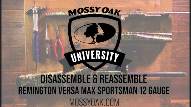 Remington Versa Max 12 Gauge Breakdow...