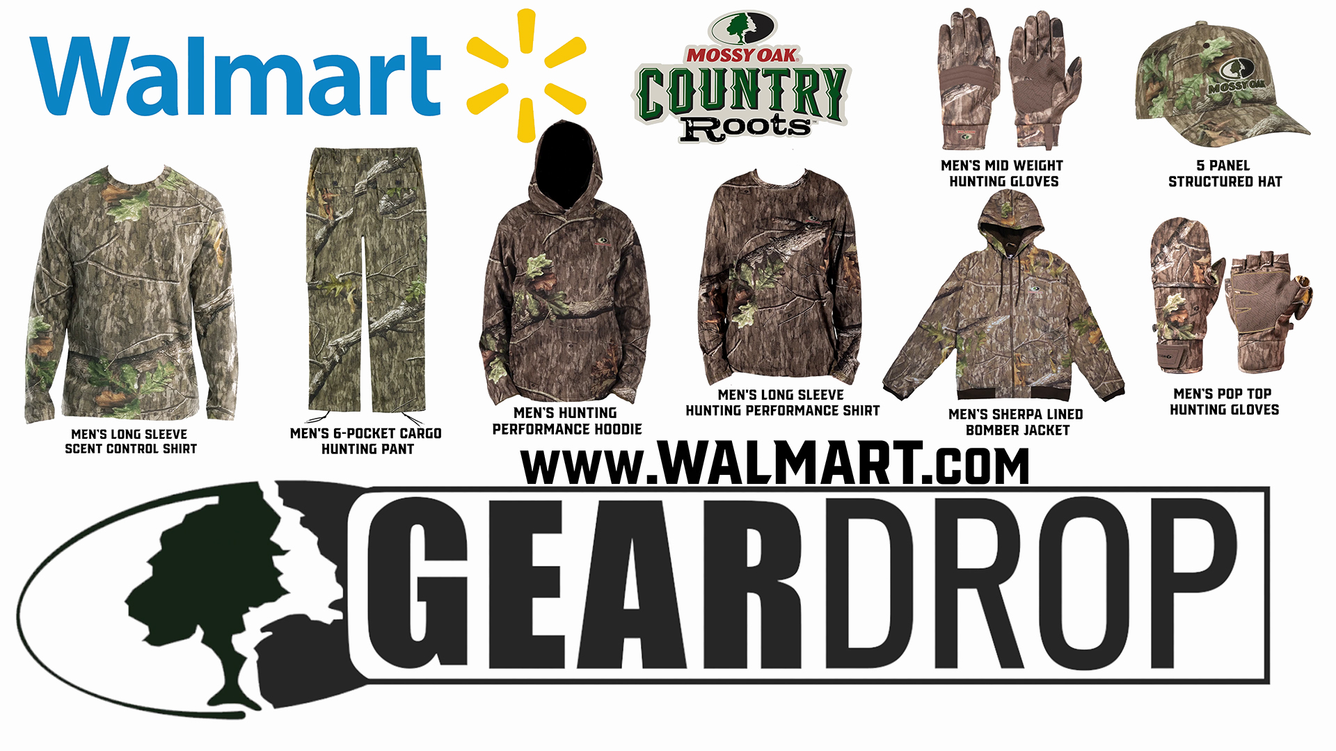 Mossy Oak Country Roots: Walmart's New Hunting Apparel Line