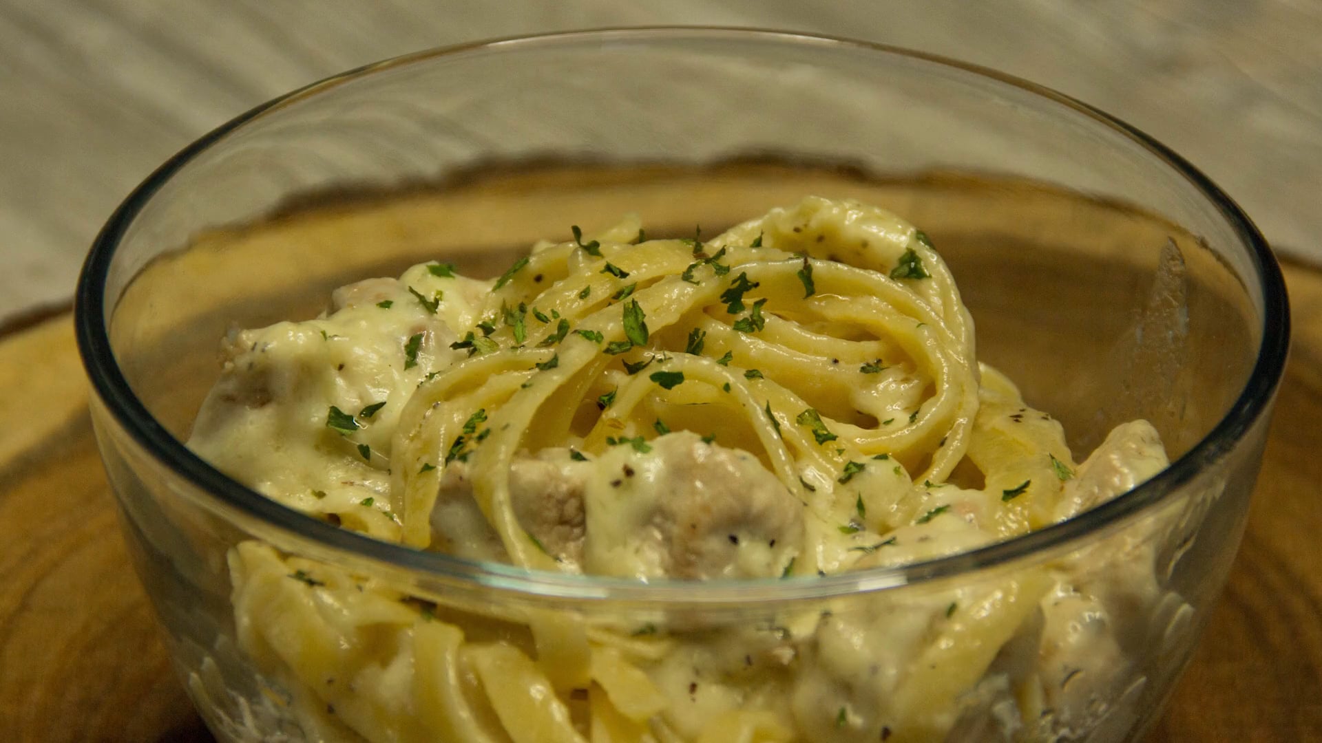 Wild Turkey Fettuccine Alfredo • KIITK