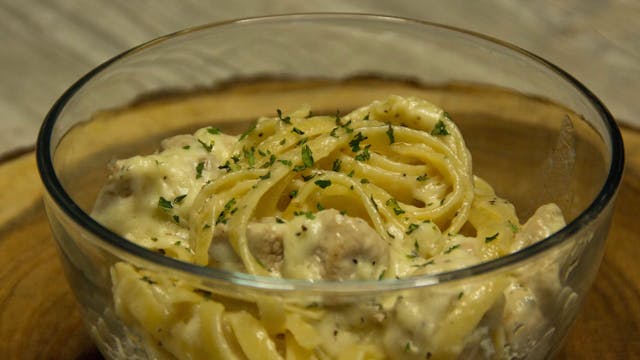 Wild Turkey Fettuccine Alfredo • KIITK