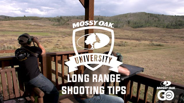 Long Range Shooting Tips • Mossy Oak University