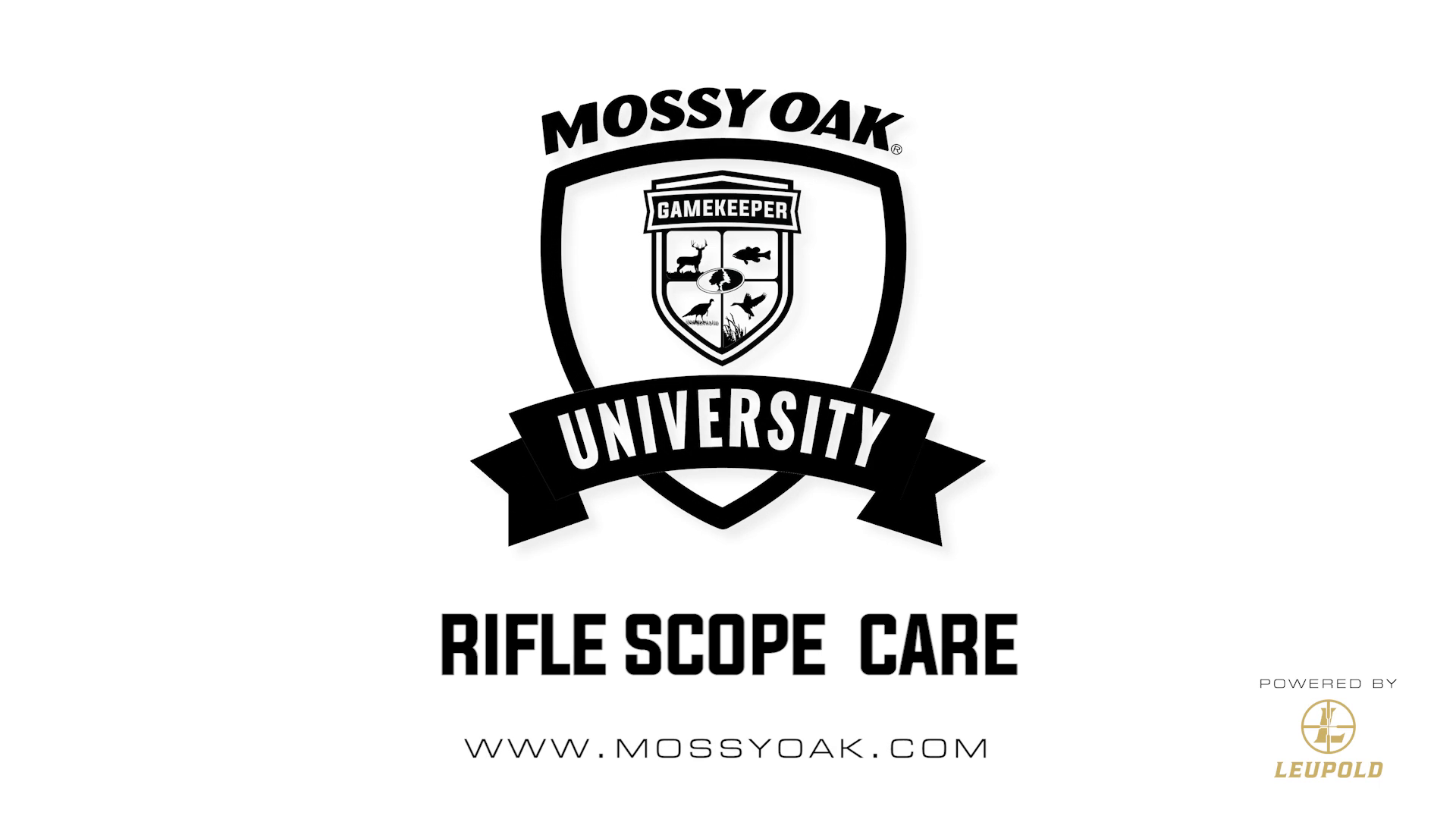Rifle Scope Care