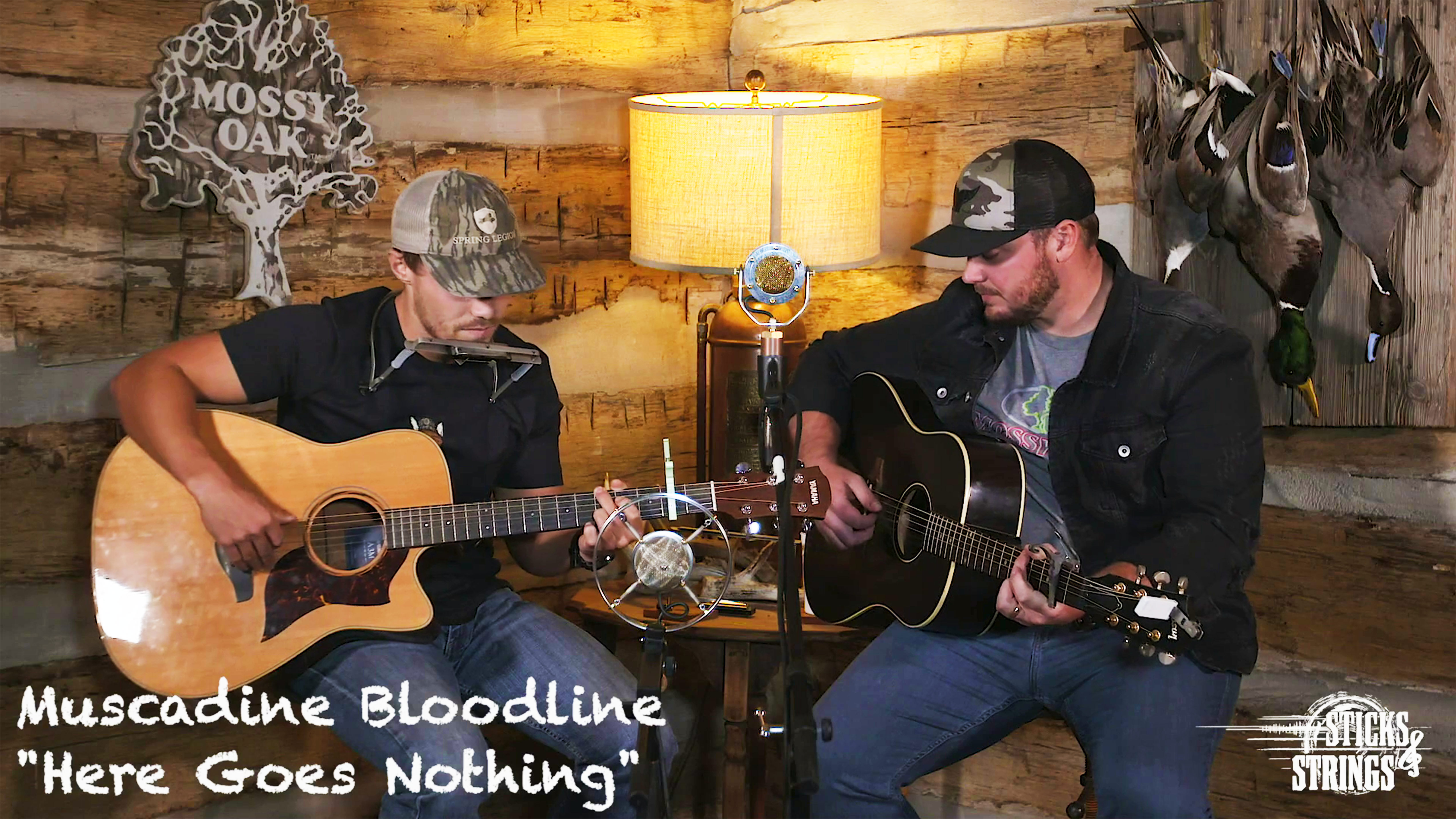 Here Goes Nothing • Muscadine Bloodline • Mossy Oak Presents: Sticks & Strings