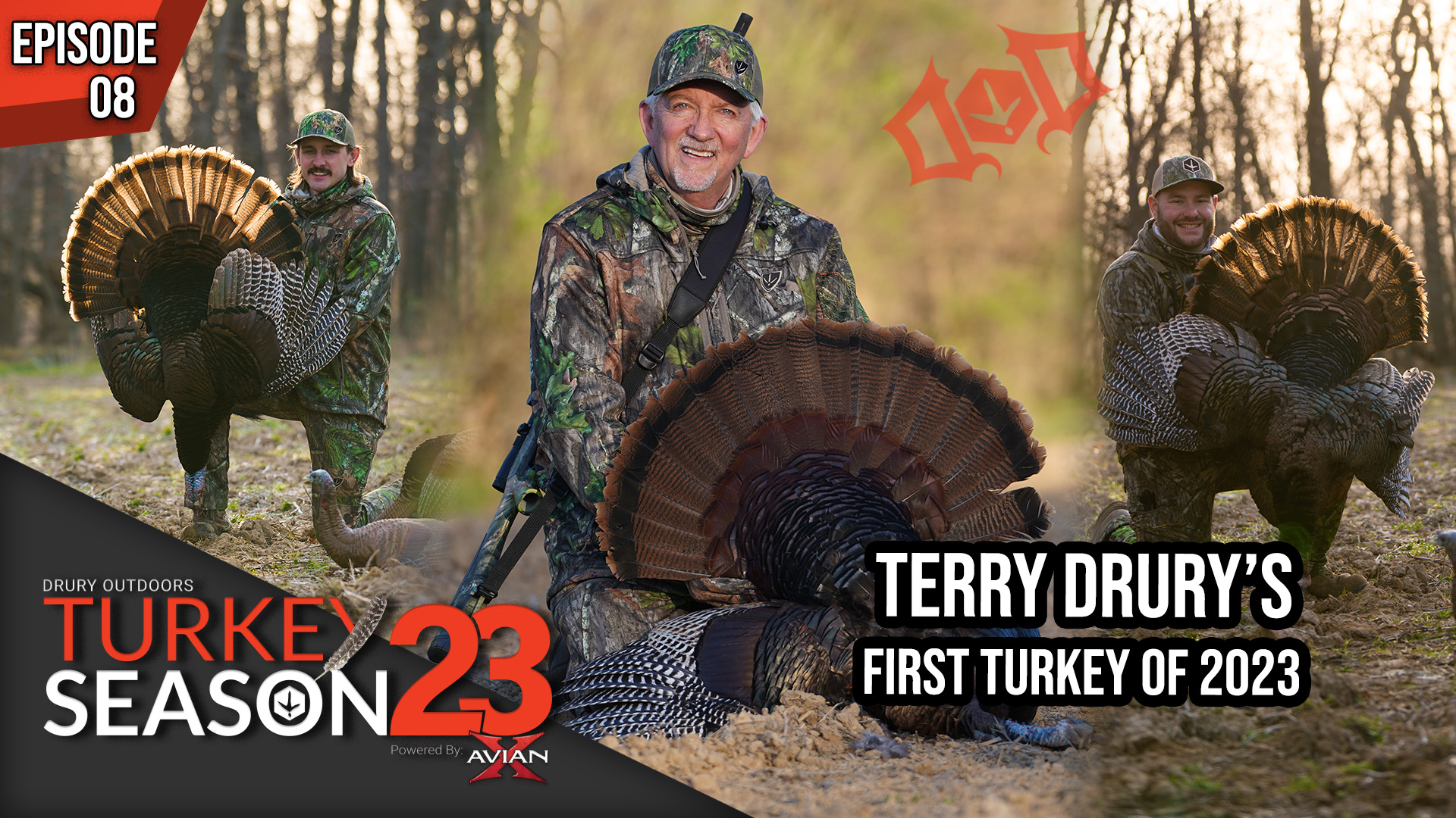 Terry Drury’s First Turkey Of The Season | Turkey Season 23
