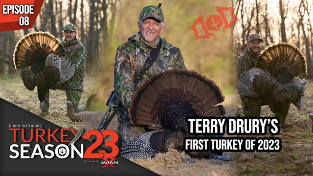 Terry Drury’s First Turkey Of The Season | Turkey Season 23