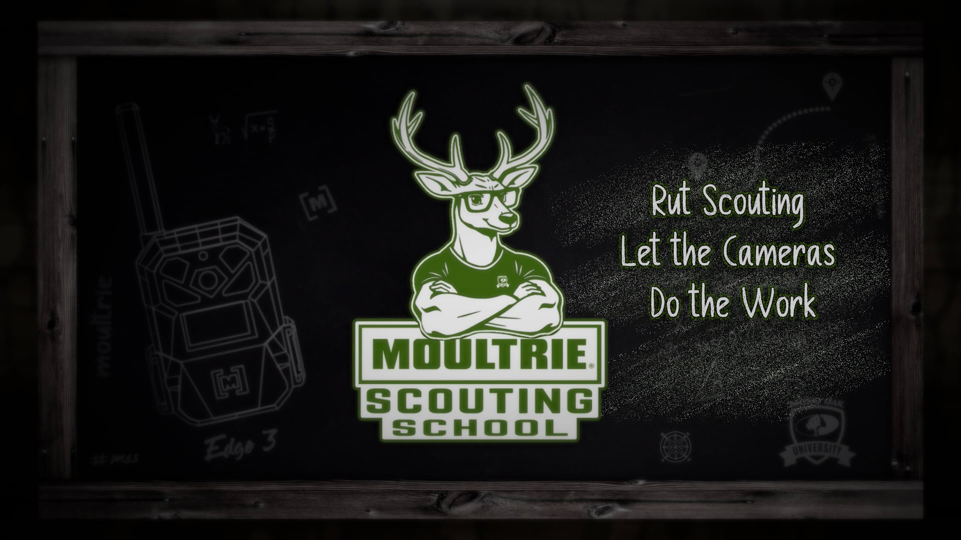 Rut Scouting • Let the Cameras Do the Work • Moultrie Scouting School