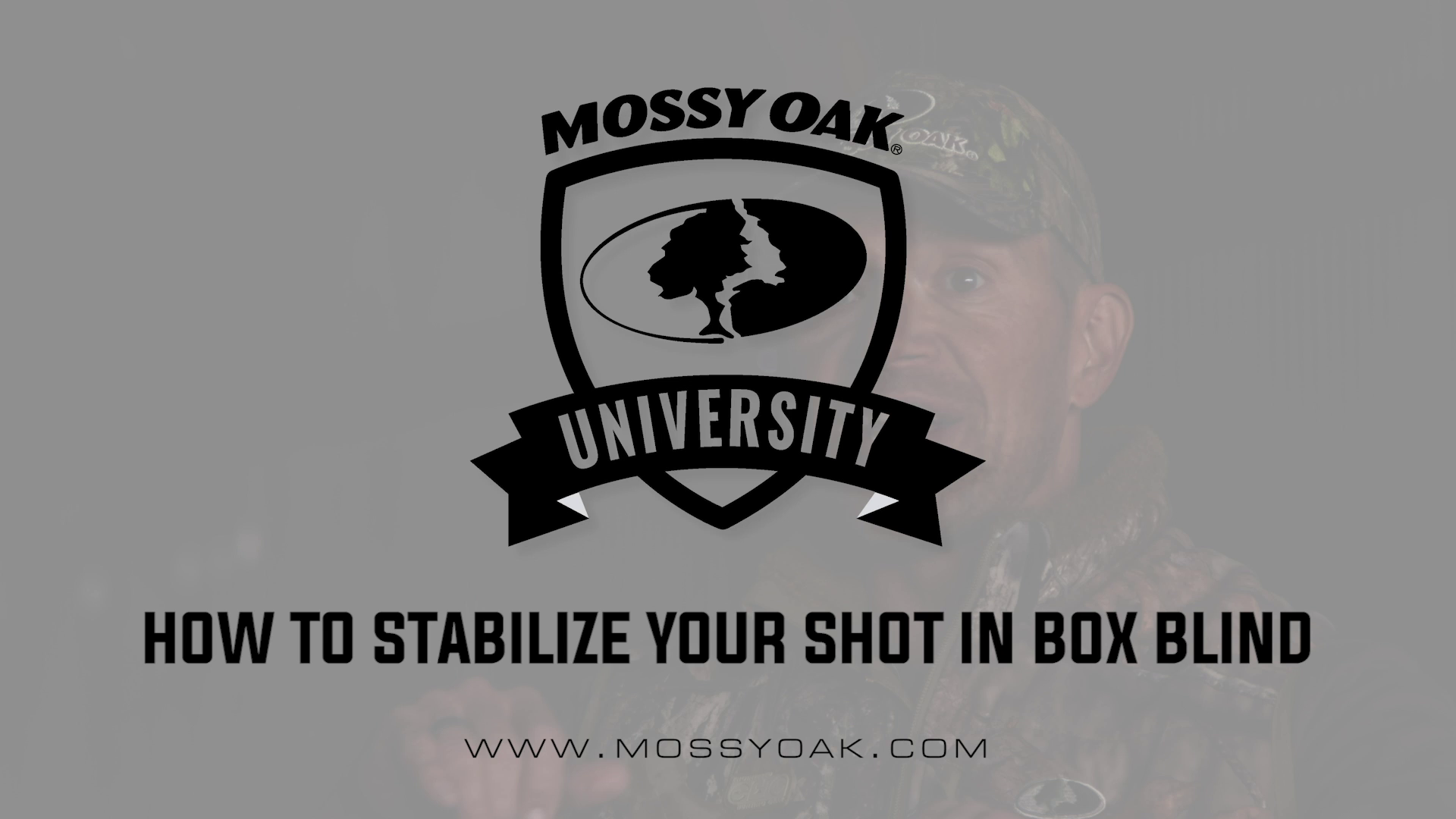 How To Stabilize Your Shot In A Box Blind • Shooting Tips