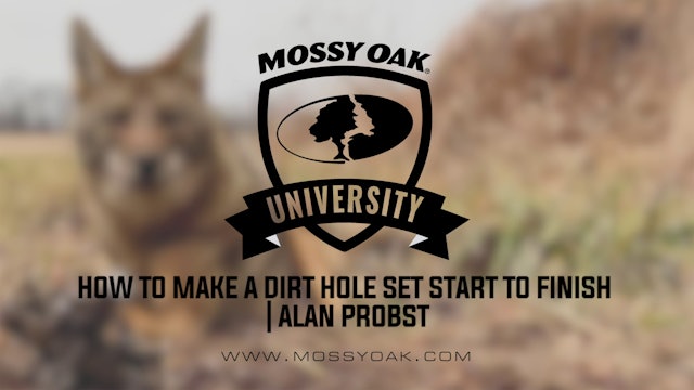 How to Make a Dirt Hole Set Start to Finish with Alan Probst