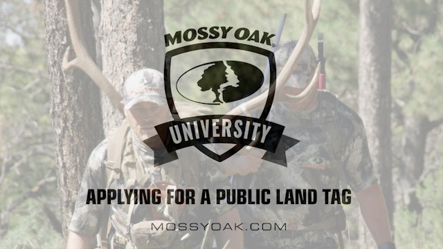 Applying for a Public Land Tag • Mossy Oak University