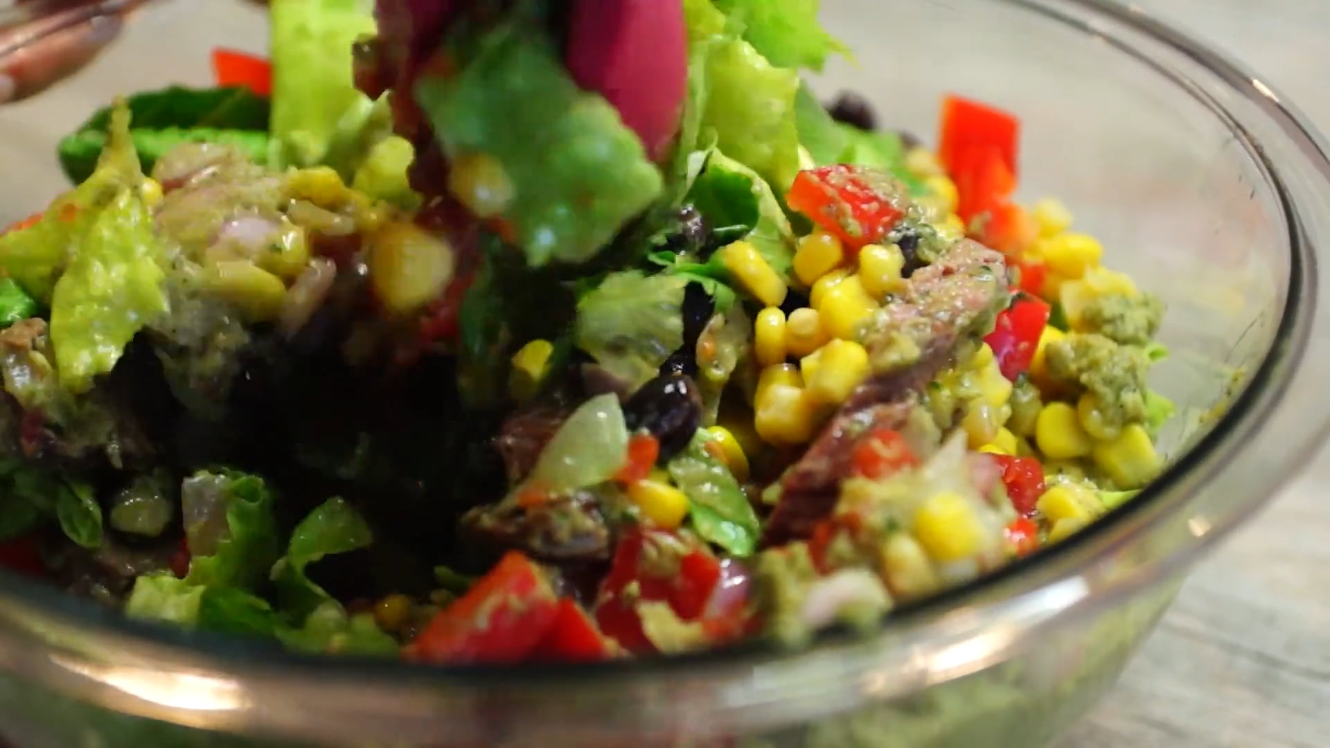 Southwestern Backstrap Salad • KIITK