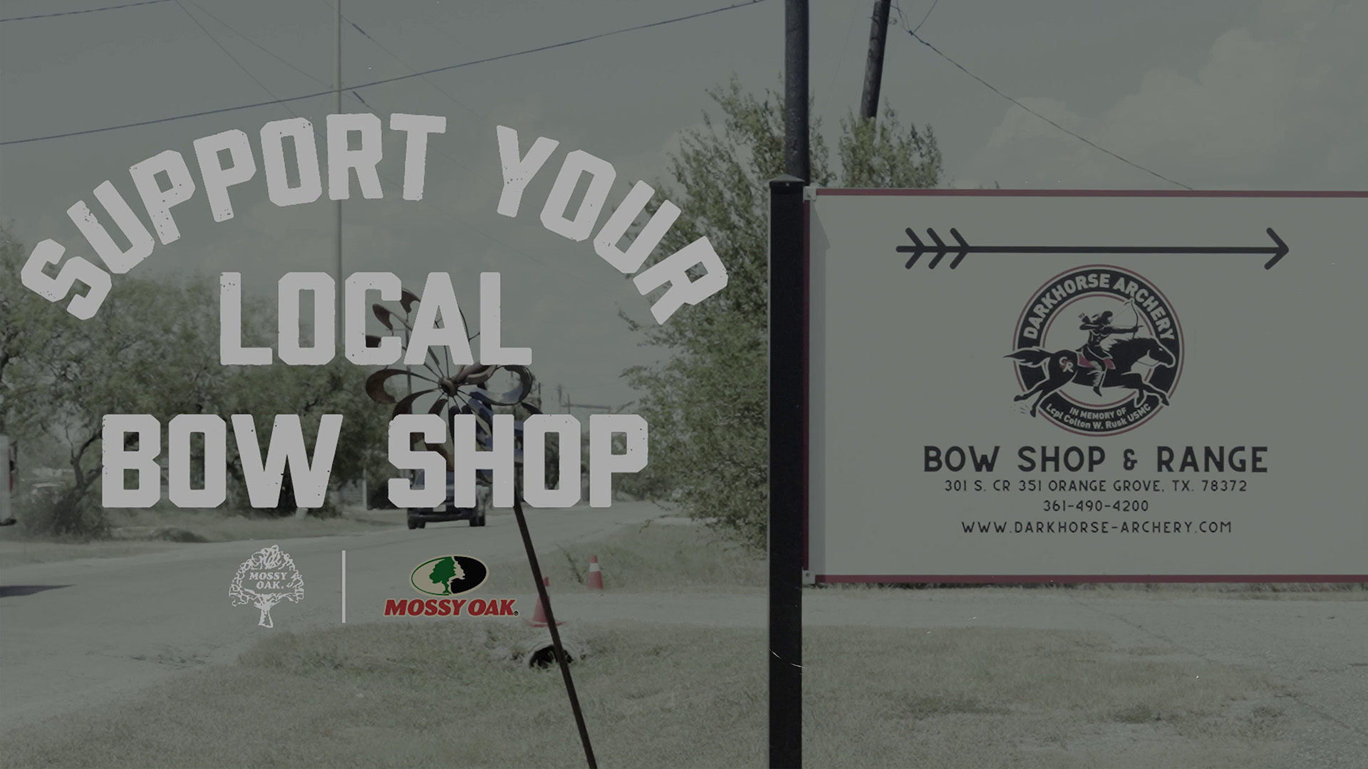 Darkhorse Archery, Orange Grove TX • Support Your Local Bow Shop by Mossy Oak