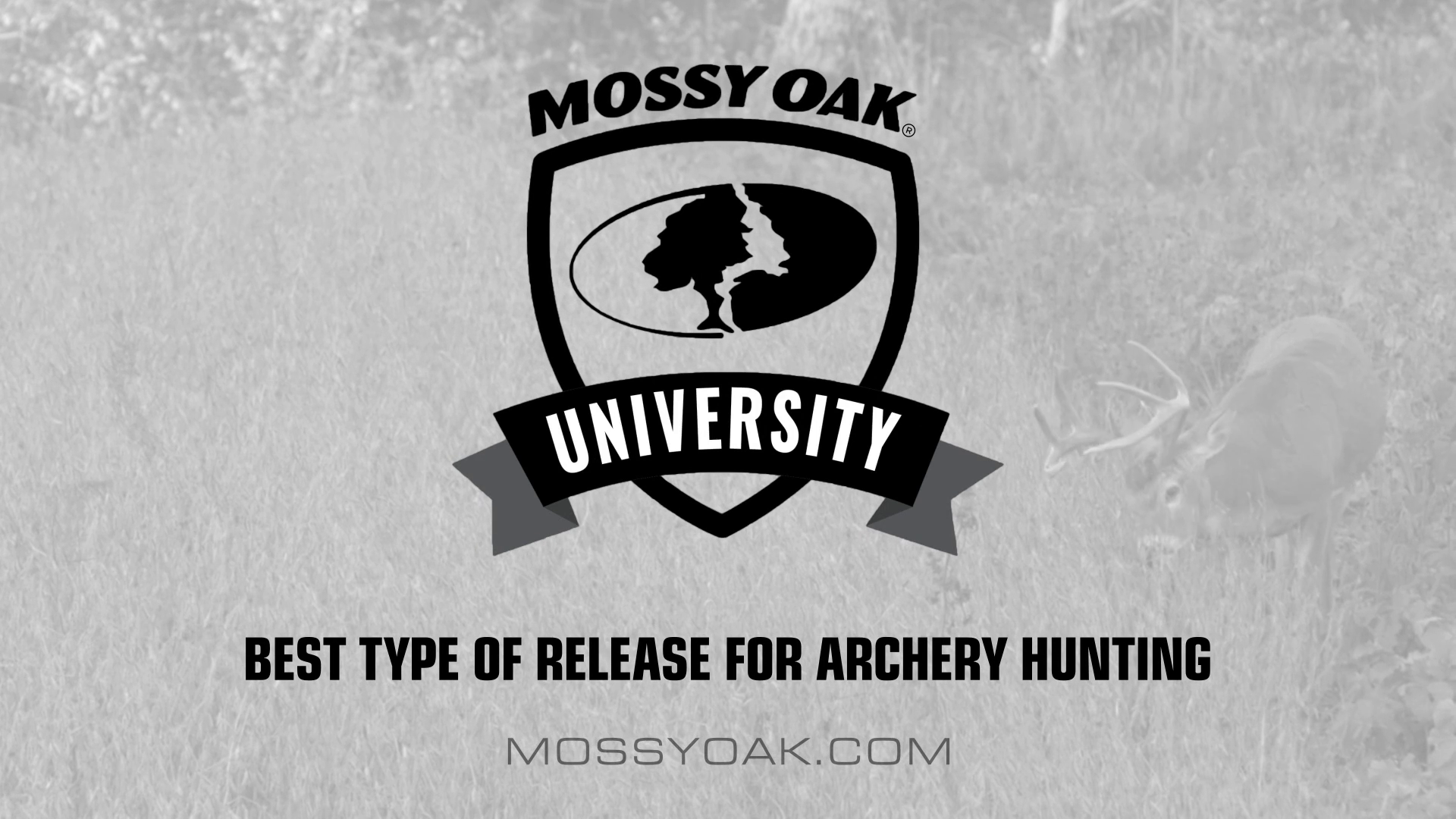 Best Type of Release for Archery Hunting • Mossy Oak University