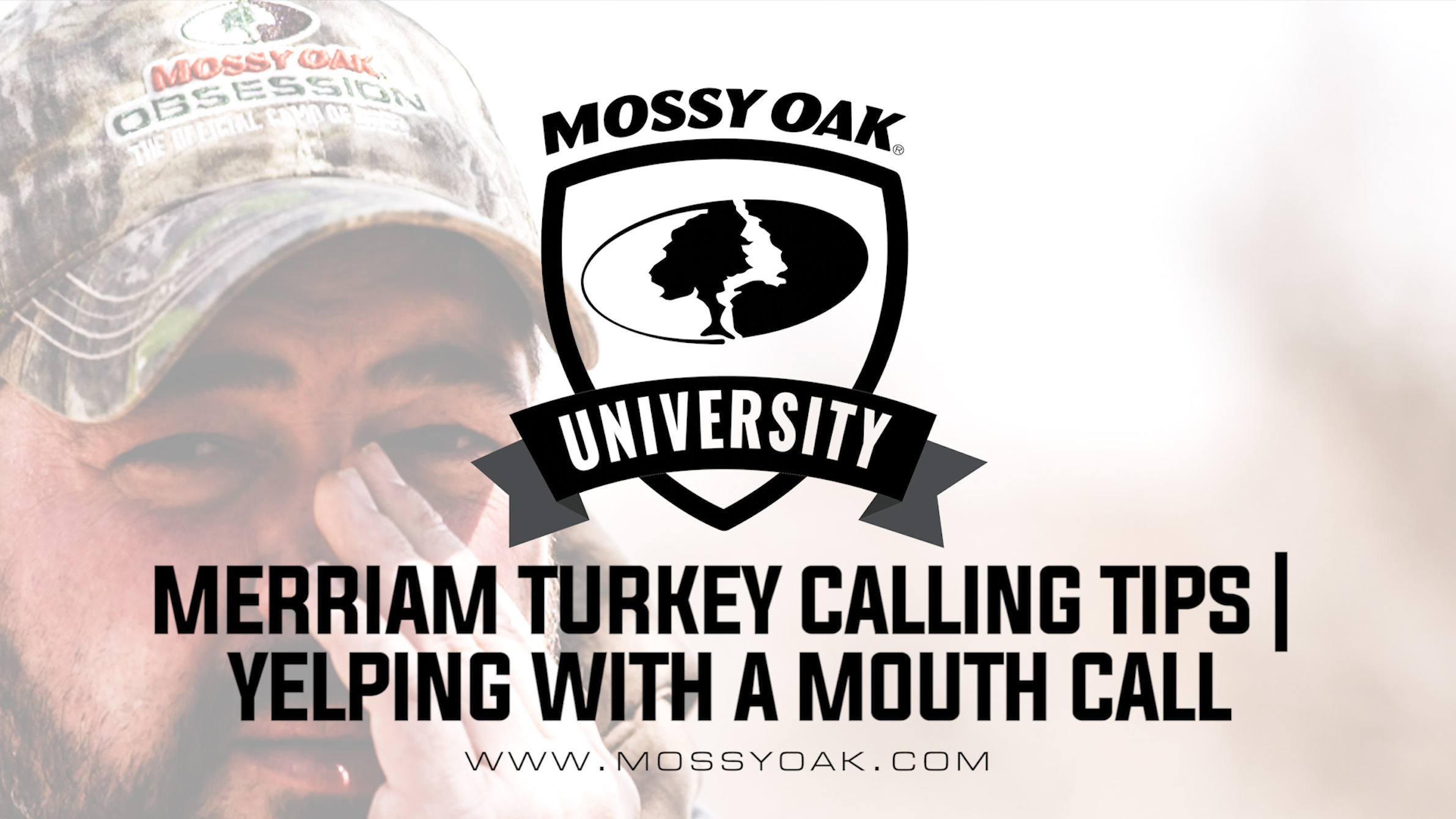 Merriam Turkey Calling Tip • Yelping with a Mouth Call
