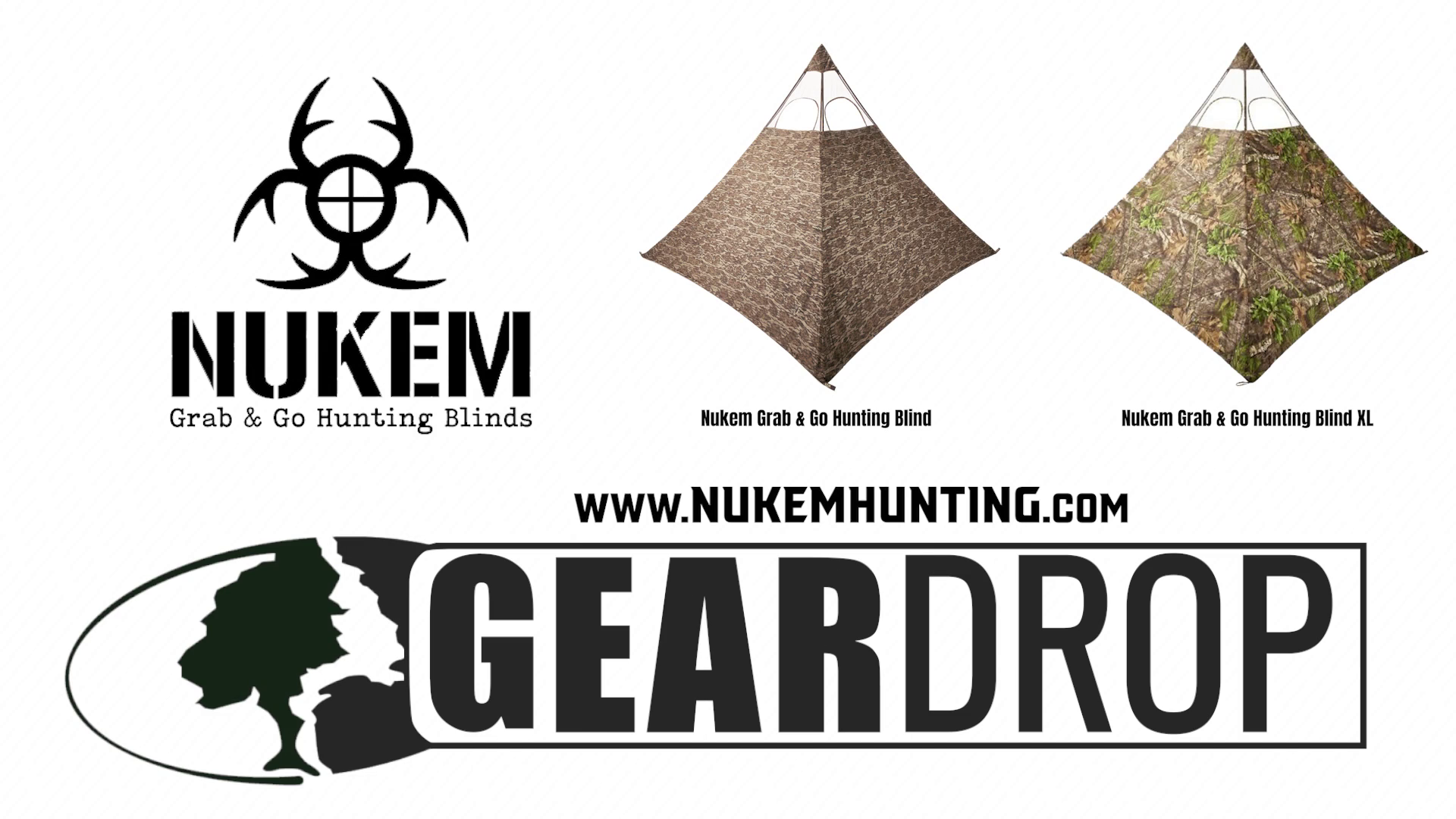 Nukem Grab & Go Hunting Blinds | Gear Drop