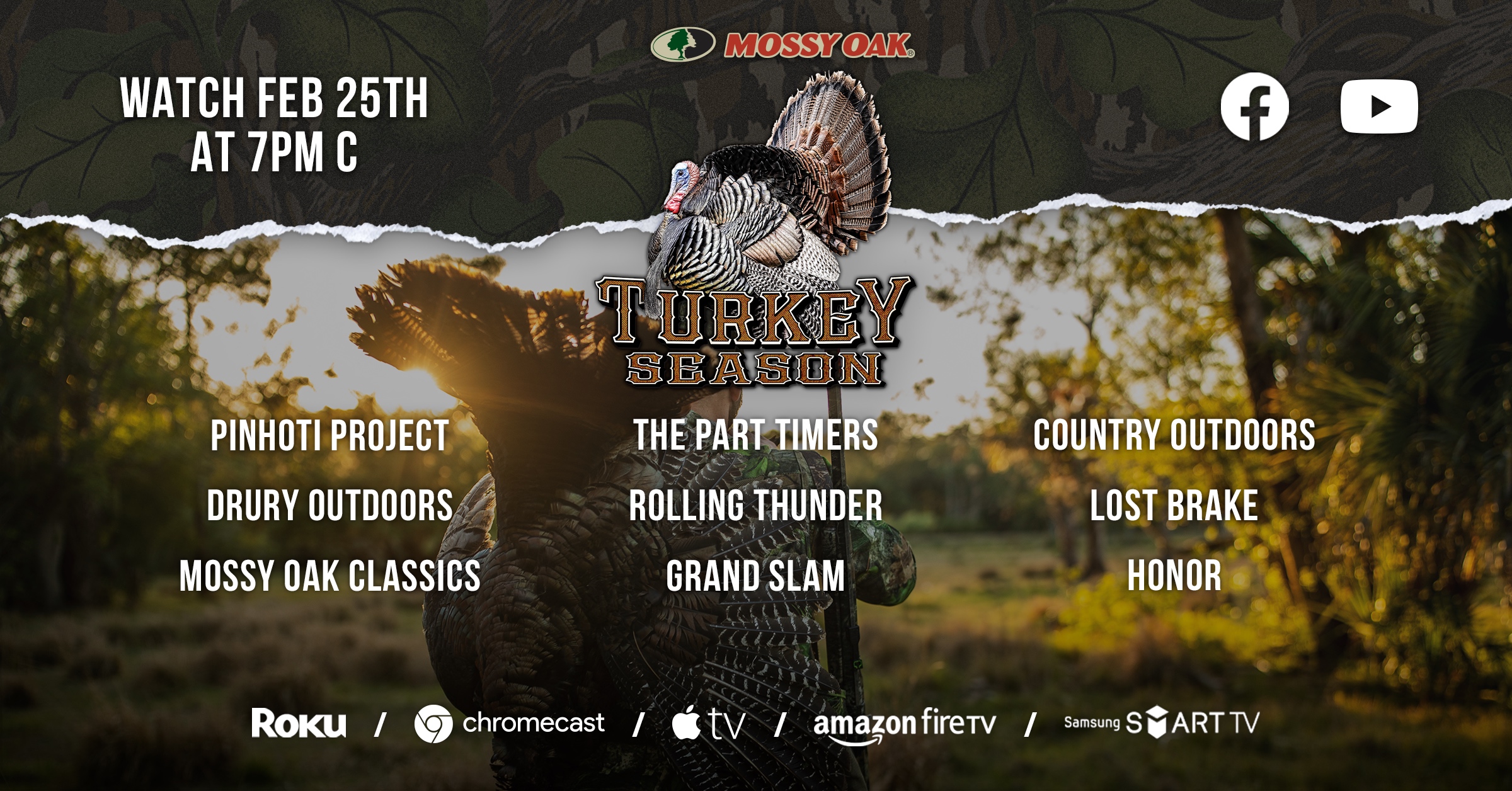 Mossy Oak Moments • Turkey Season 2.25.2026 Replay