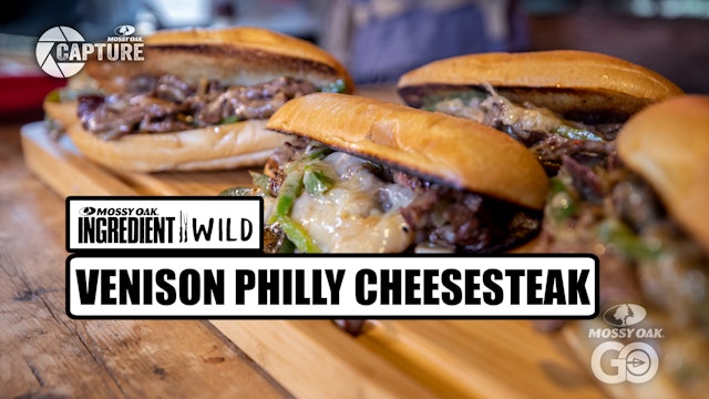 Venison Philly Cheesesteak · Ingredient Wild