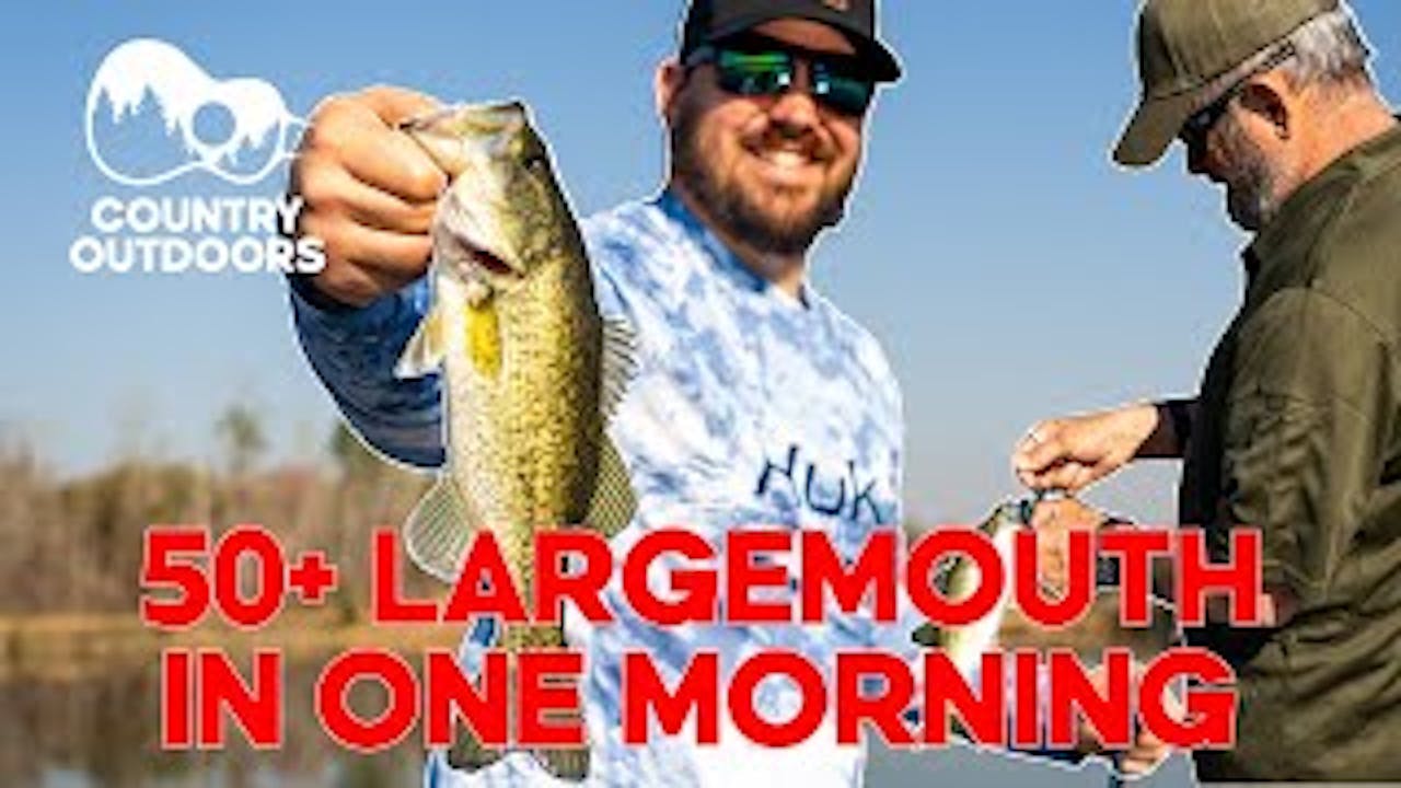 Invited Fishing at a Gas Station60 Bass 2 Hours! • Country Outdoors