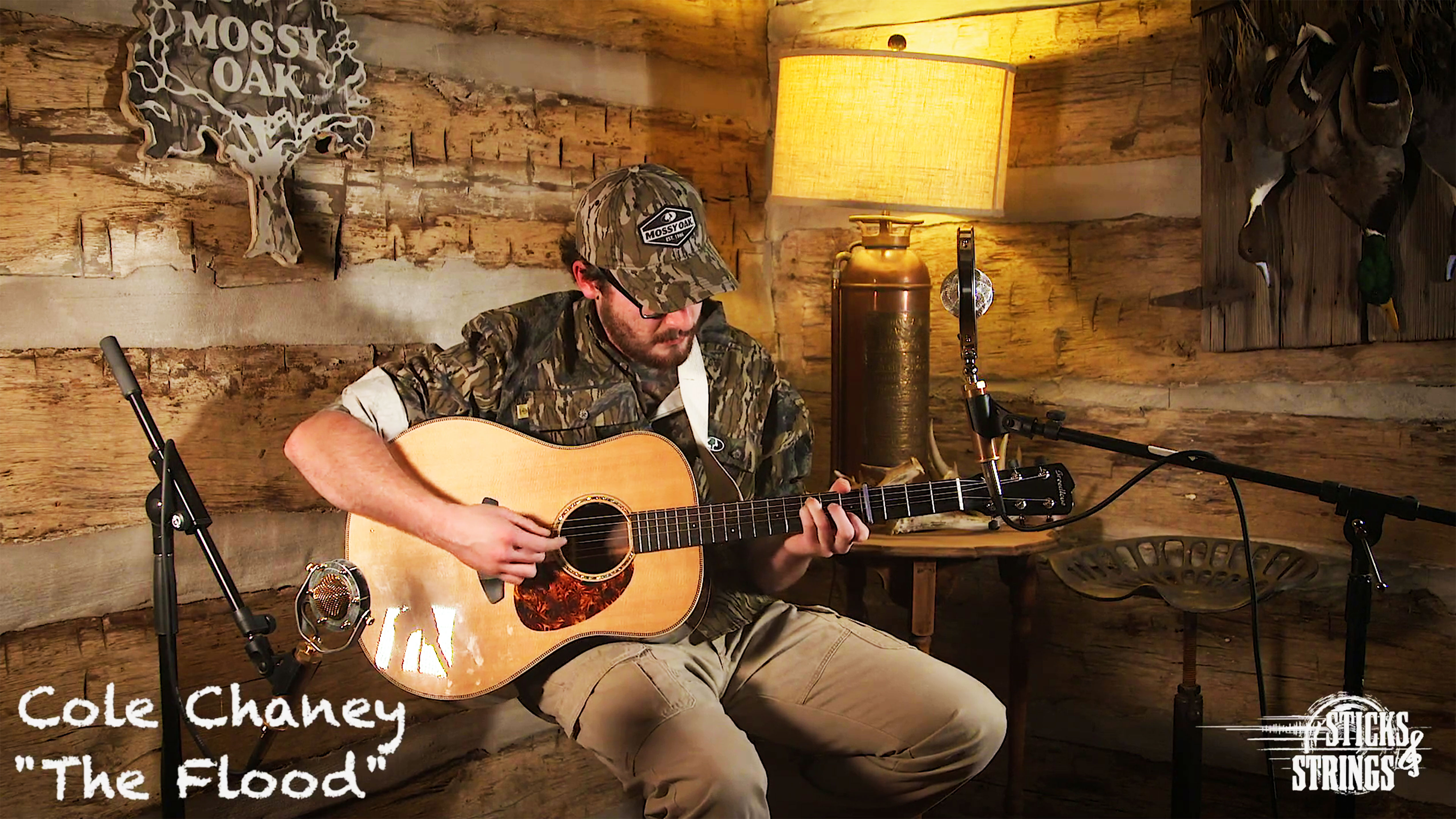 The Flood • Cole Chaney • Mossy Oak Presents: Sticks & Strings