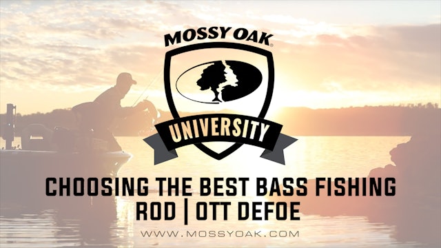 Selecting the Right Bass Fishing Rod • Ott DeFoe