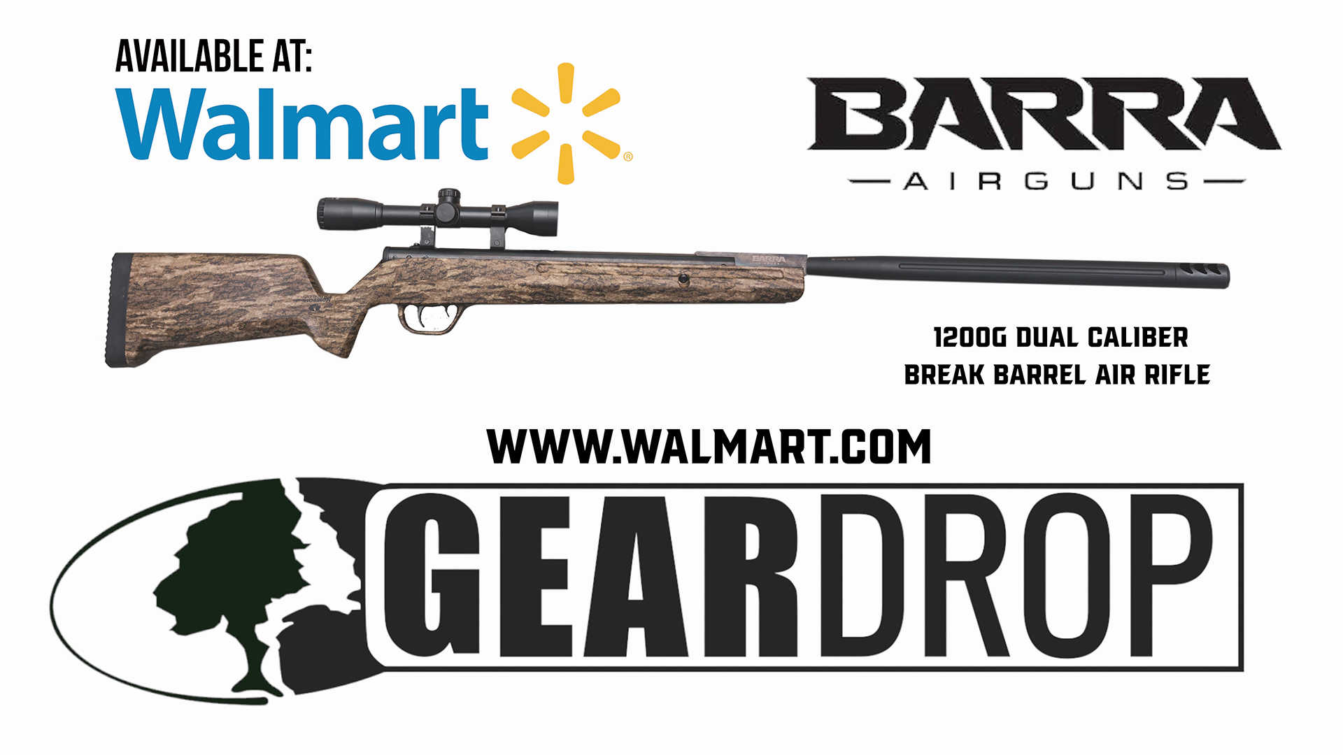 Mossy Oak x Barra Air Rifle • A Walmart Gear Drop Exclusive