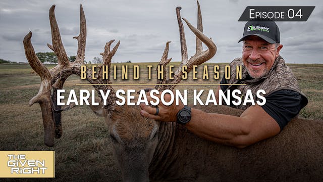 Kansas Early Muzzleloader • Behind th...