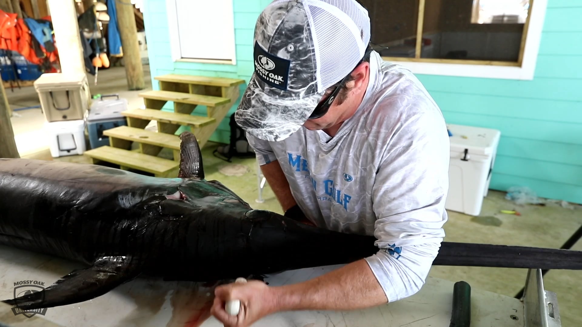 How to Remove a Swordfish Bill