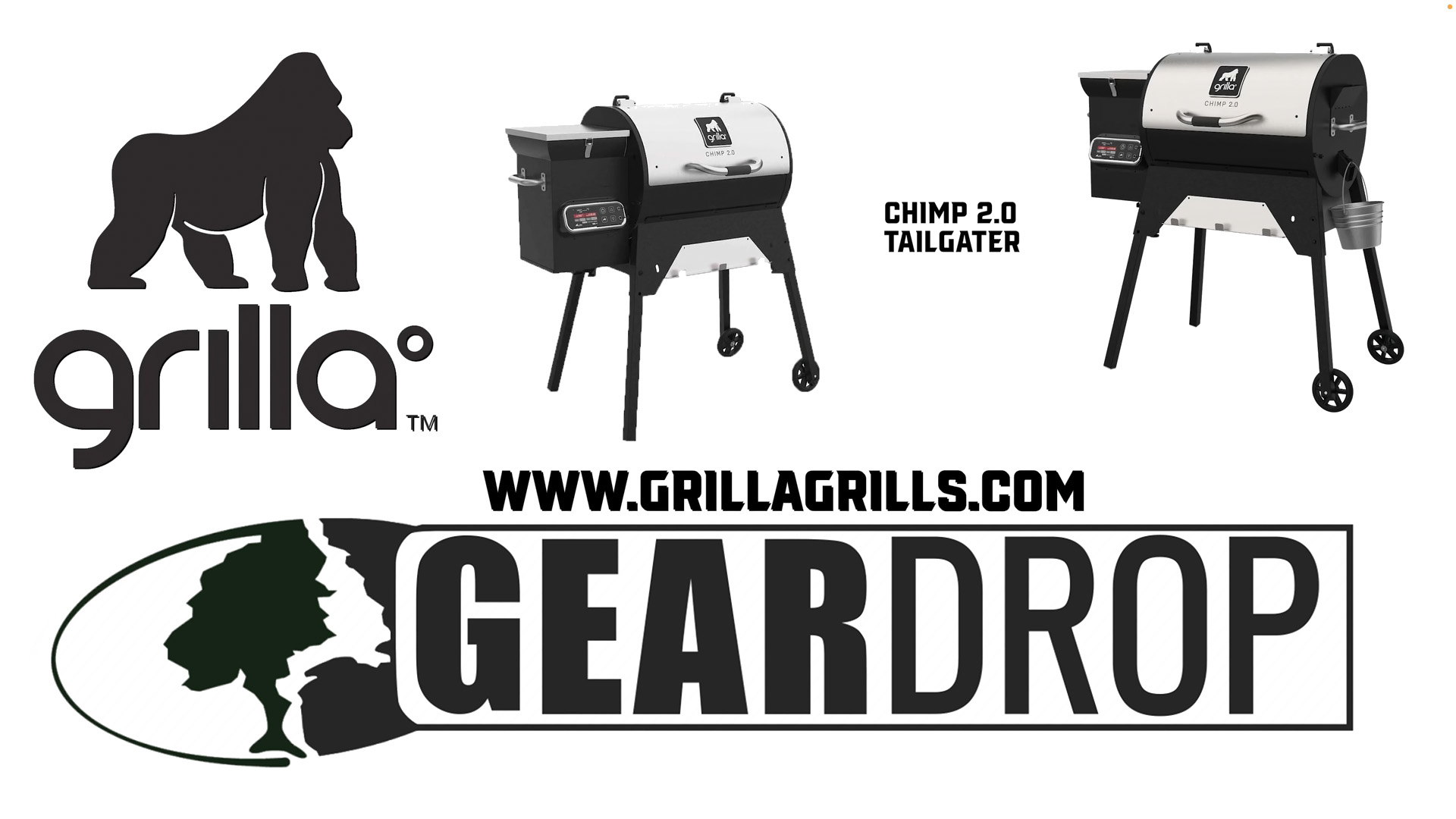 Grilla Chimp 2.0 • A 90-Pound Pellet Grill You Can Haul Anywhere