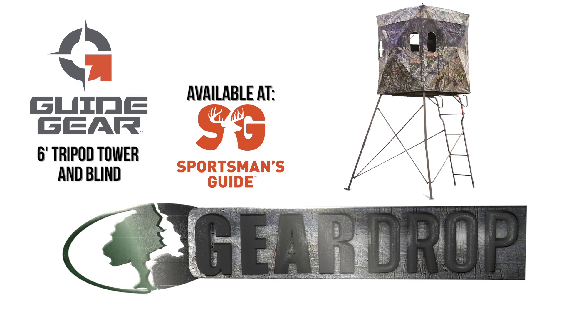 Guide Gear 6' Tripod Tower and Blind
