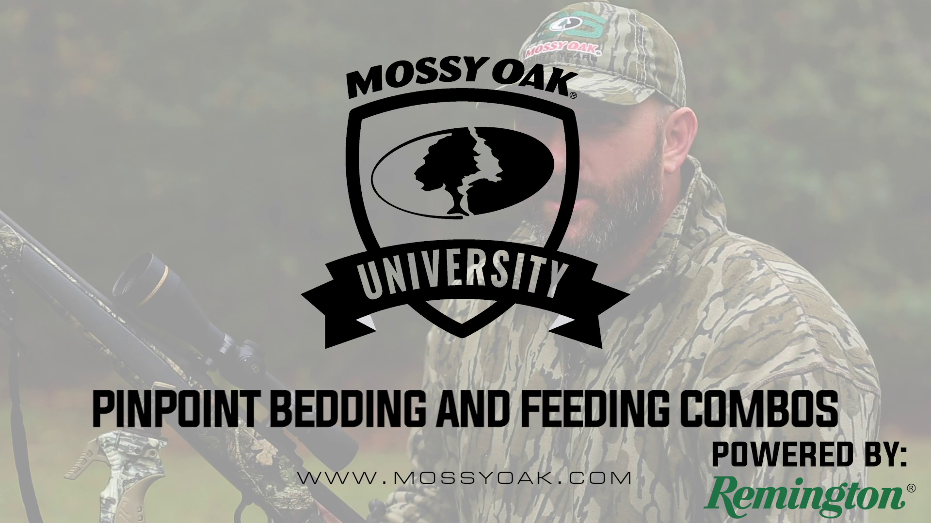 Hunt Where Bed & Food Adjoin • Mossy Oak University