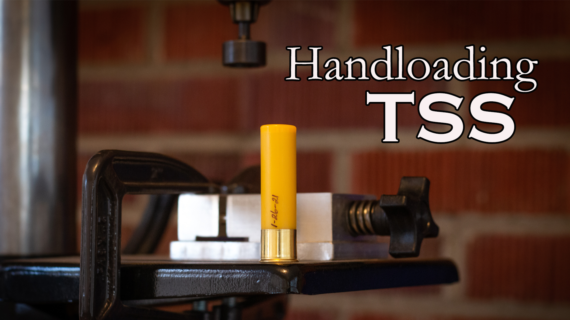 Takeaways •  Handloading TSS • Pinhoti Project