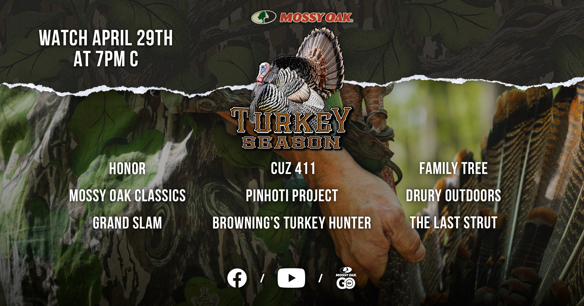 Mossy Oak Moments • Turkey Season 4.29.2026 Replay