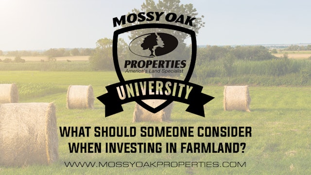 What Should Someone Consider When Investing In Farmland?