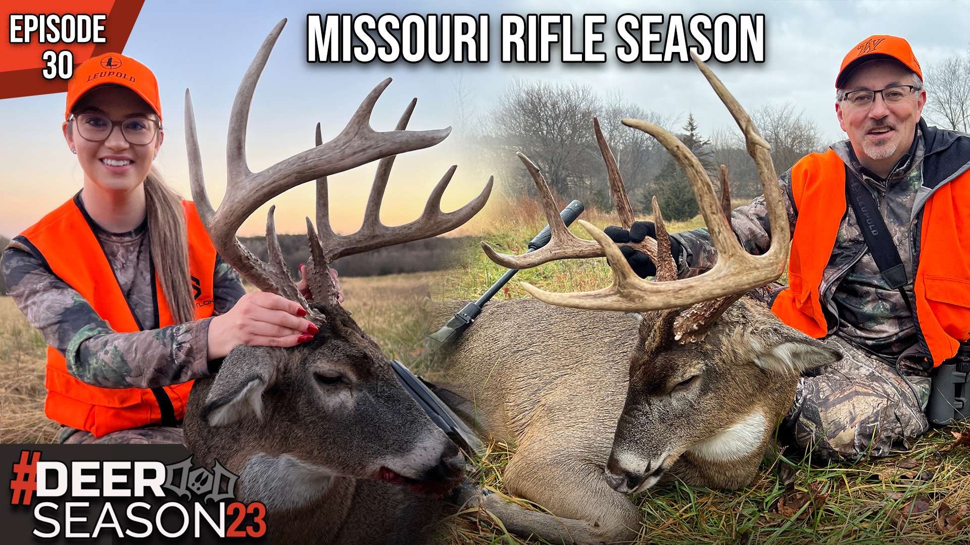 Three Bucks Down In Missouri Rifle Camp | Deer Season 23
